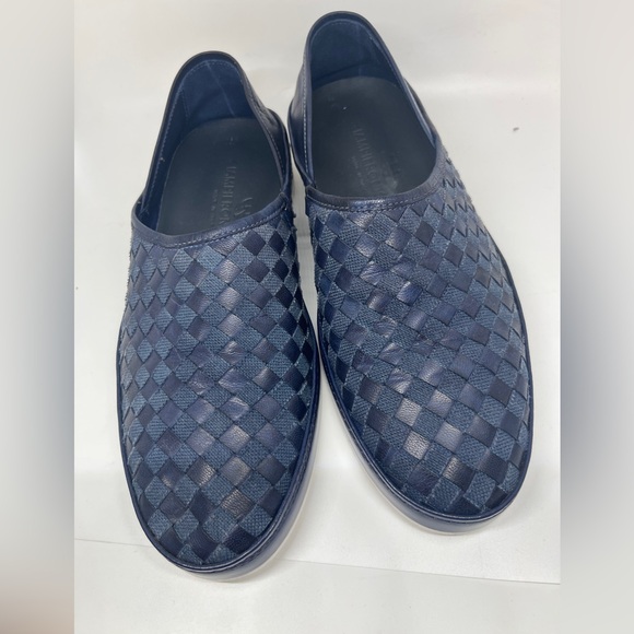 Giamperonicola Blue Leather Shoes - Picture 2 of 15